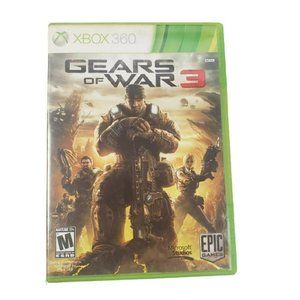 Microsoft Xbox 360 Gear of War 3 Video Game (Complete, 2011)